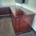 Mahogany Executive U Suite Desk w/ Lateral File & Drawer Storage